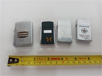 Zippo Lighter Lot of 4