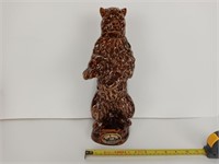 1968 Ezra Brooks Bear Whiskey Decanter