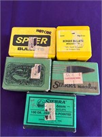 6 MM Sierra, Speer, Berger Bullets