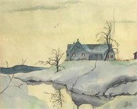 Allen, Winter Landscape
