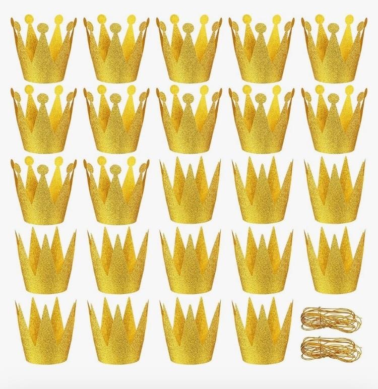 24 party crown pack