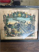 Antique 1880s Memory of My Service German Military