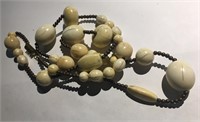 Bone Beaded Necklace