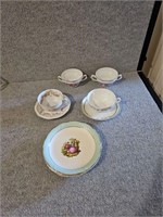 VINTAGE CHINA CUPS & SAUCERS VARIOUS