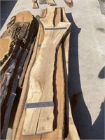 Slab of wood: salted beech 5/4” x 17” x 93”