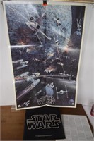 1977 Star Wars Movie Soundtrack w/ 1977 Poster,