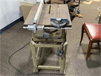 Vintage Table Saw Running