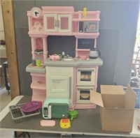 Children Kitchen With Accessories