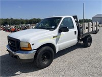2000 Ford F250 Flatbed truck, IST, Row 3