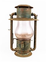 Vintage Huge Dietz No. 3 Globe Tubular Lantern