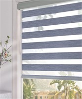 Persilux Blackout Zebra Roller Shades, 70" W X 64"