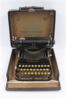 Antique Corona Portable Folding Typewriter