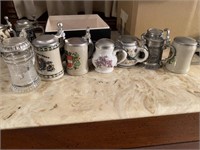 Miniature Steins from Germany-21 total