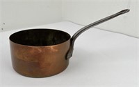 Antique French Copper Cooking Sauce Pan