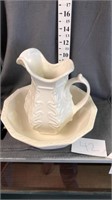 pitcher and bowl set