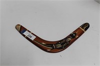 Authentic Australian Boomerang. Hand Painted