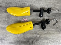 2 Atomic Yellow Adjustable Shoe Stretcher