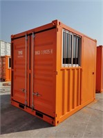 Unused 9' Steel Storage Container