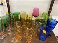 Assorted Colorful Glasses