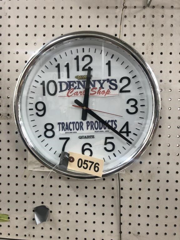 Denny's Carb Shop Clock