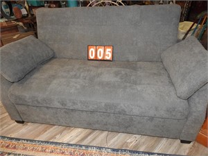 Blueish/Gray Couch that pulls out to a bed