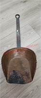 Vintage Copper Coal Shovel (center)