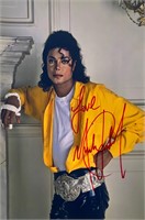 Autograph COA Michael Jackson Photo