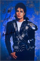 Autograph COA Michael Jackson Photo