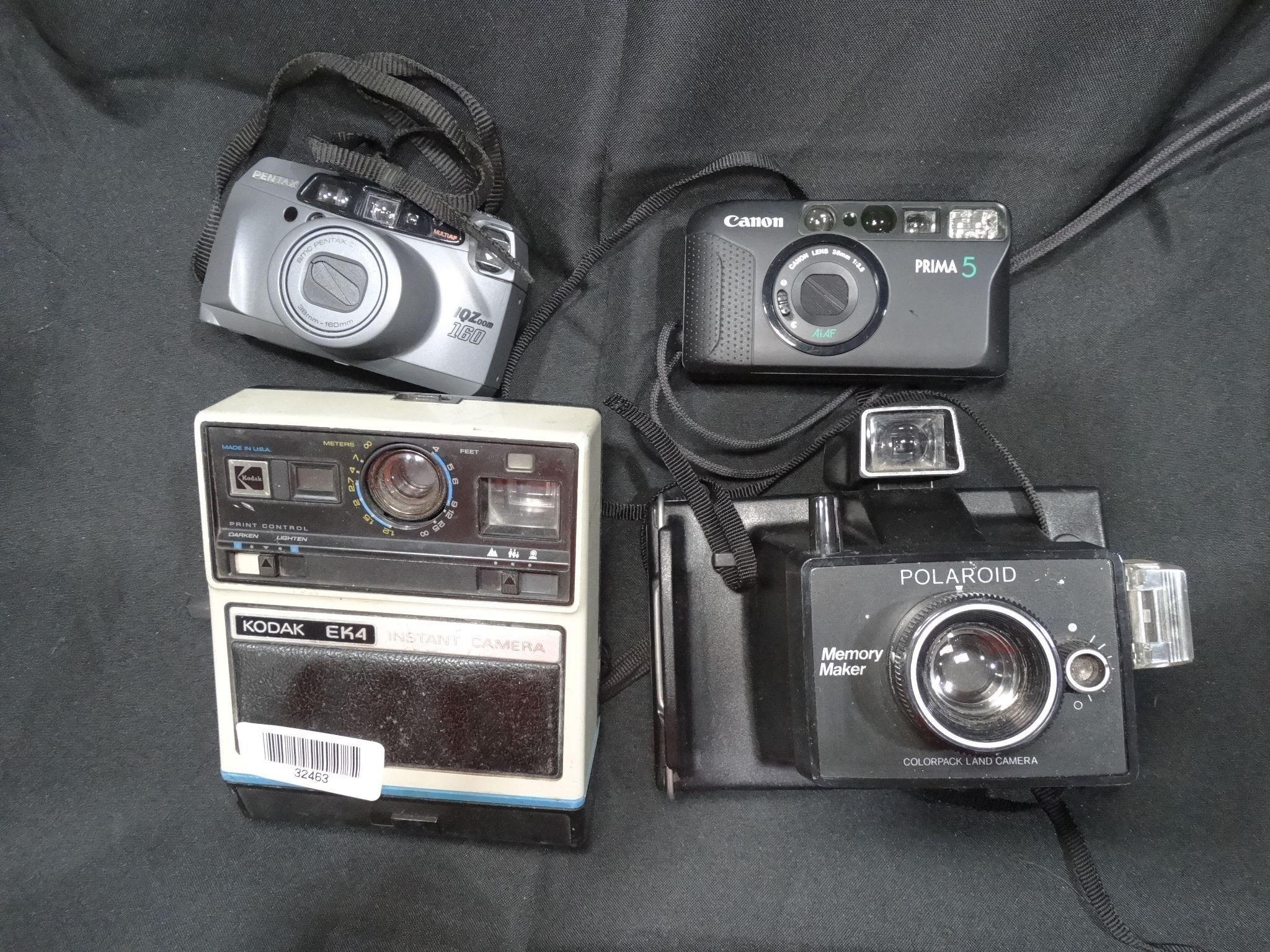 Lot of 4 Film Cameras
