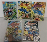 Five DC Superman Action Comics
