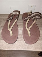 Women's Louluen 663 Brown Sandals #HB70