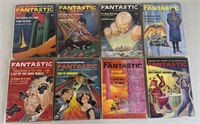 8pc 1961-65 Fantastic Stories Of Imagination Books