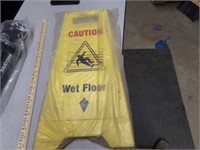 NEW Caution Wet Floor Sign