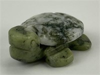 Handcarved Green Aventurine Stone Turtle