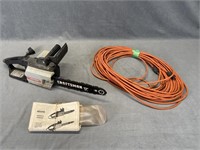 Craftsman Electric Chainsaw & Extension Cord