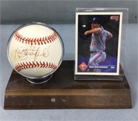 Kent Bottenfield Montreal expos signed ball and