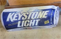 KEYSTONE LIGHT TIN SIGN 34"
