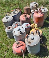 19 Metal Gas Cans