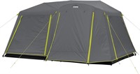 USED-Large Multi Room Tent With Rainfly & Storage