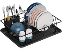 CAMBOND BLACK DISH DRYING RACK 17X13IN