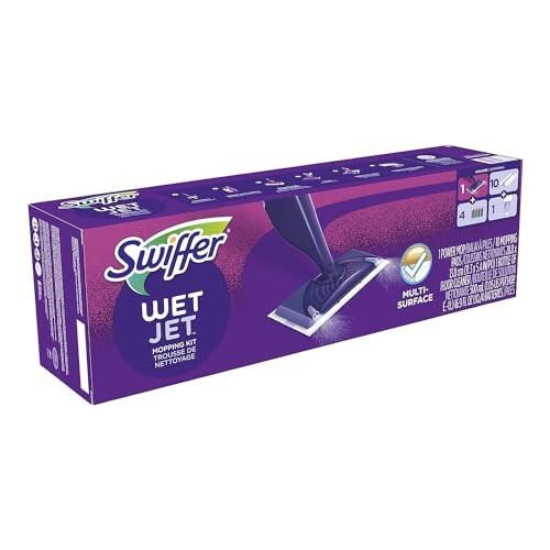 Swiffer WetJet Mopping Kit, Mopping Pads not incl