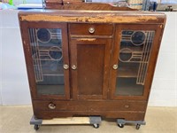 China Cabinet. 47” x 15” x 43” high