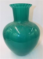 Pilgrim Glass Jade Peking Vase