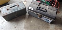 JC Higgs Metal Tackle Box & Plastic Tool Box