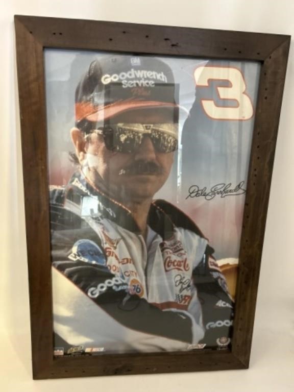 Dale Earnhardt Framed Poster