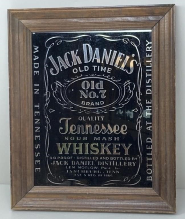 Jack Daniel’s Mirrored Sign