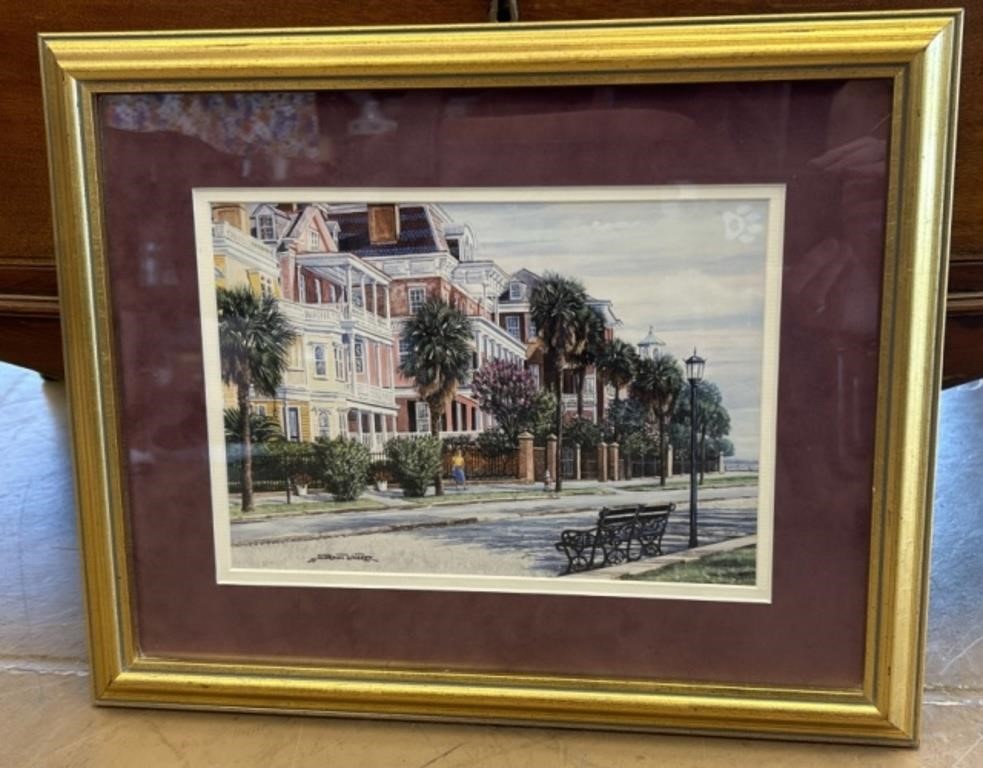 Charleston Framed Print Gordon Wheeler