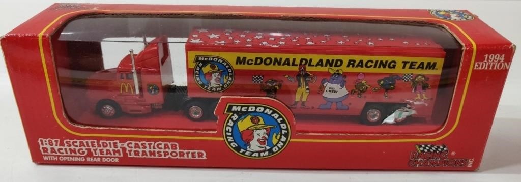 Mcdonaldland Racing Team Tractor Trailer