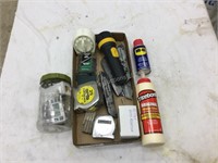 Tape measures, glue, knives and other