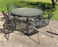 Wrought Iron Patio Set